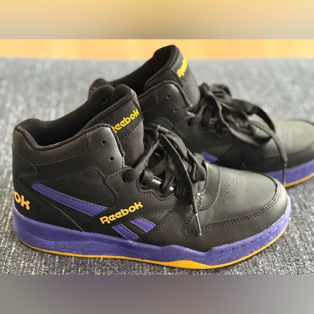 Reebok Royal BB 4500 High 2 'Black Always Yellow Bold Purple’